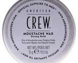 American Crew Moustache Wax Strong Hold Techseries 0.5oz 15ml - $13.02