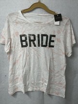 Women&#39;s &quot;BRIDE&quot; Plus Size Short Sleeve Graphic T-Shirt -Size 3X - £2.33 GBP