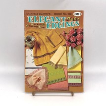 Vintage Coats and Clarks Book 189, Elegant Edgings to Tat Pattern Booklet - £6.95 GBP