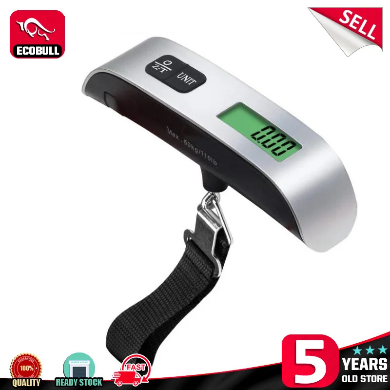 Realmote Luggage Scale 110lb/50kg Electronic Digital Portable Suitcase Travel We - £132.88 GBP
