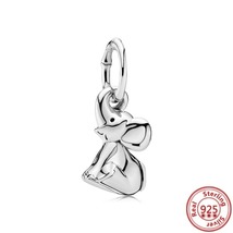 Sterling Silver Puppy Castle beads Pendant Pandora 925 Original Charm bracelet - £15.81 GBP