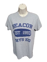Beacon High School Physical Education est 1993 Womens Small Gray TShirt - £11.74 GBP