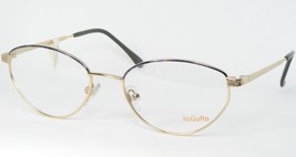 NiGuRa N 1058 C GOLD /BLUE-PURPLE EYEGLASSES GLASSES METAL FRAME 53-18-1... - $1,007.06 MXN