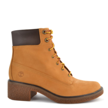 New Timberland Brown Waterproof Nubuck Leather Women Boots Size 8 M - £120.08 GBP