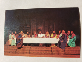 Vintage Postcard - Black Hills Passion Play The Last Supper - S. Crocker - £11.27 GBP