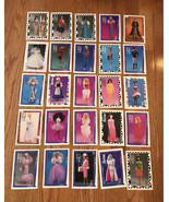 Vintage Mattel BARBIE FASHION FACTS Trading Cards LOT of 25 made USA 80&#39;... - £7.82 GBP