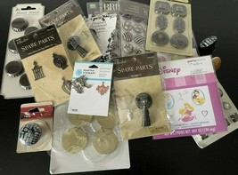 MARTHA STEWAR SPARE PARTS, RECOLLECTION, FABSCRAPS -ASSORTMENT OF EMBELL... - $3.95