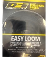 DEI EASY LOOM SPLIT WIRE SLEEVE 8MM 5/16&quot; X 10&#39; BLACK NEW 95651 - $13.85