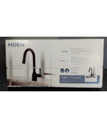 MOEN Adler 87233BRB Single-Handle Pull-Down Sprayer Kitchen Faucet Bronze - £111.90 GBP
