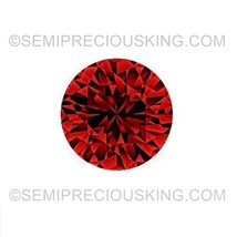 Natural Ruby 1.3mm Round Diamond Facet Cut VVS Clarity Pigeon Blood Color Loose  - £3.97 GBP