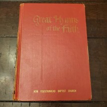 Great Hymns Of The Faith Hymnal Red John Peterson 1976 25th Print Singspiration - £9.63 GBP