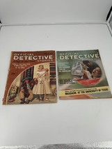 Vintage Lot Of 2 Official Detective Stories Aug 1955 &amp; Nov 1966 - £14.56 GBP