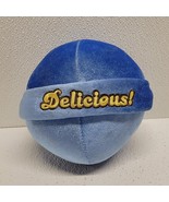 Candy Crush 2014 Commonwealth Blue &quot;Delicious&quot; Candy Plush Ball With Sou... - $41.12