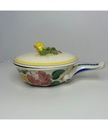 Red Wing Pottery Brittany Pattern Covered Dish w/ Handle &amp; Lid Serving F... - $24.27 CAD