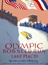 2695.Sport Bobsled run Lake placid sports 18x24 Poster.House kitchen Decorative  - £22.51 GBP