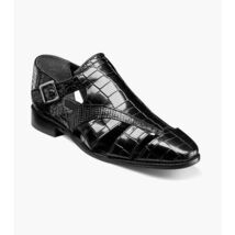 Stacy Adams Calandro City Summer Sandal Black 25695-001 image 3