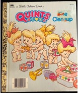 1990 Little Golden Book Quints The Cleanup #107-81 1st Edition Leslie Mc... - $129.17 MXN