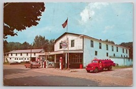 Rosman NC The Gloucester General Store Esso Gas Retro Cars Truck Postcard F42 - $9.95