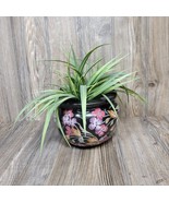 Vintage Hand Painted Floral Planter, Oklahoma Importing Co - £26.98 GBP