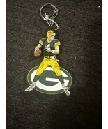 1998 Brett Favre Heroes Of The Locker Room Laser Cut Magnet w/ring Keych... - $10.56 CAD