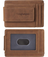 Minimalist Wallet for Men with Magnetic Money Clip Leather Wallet, Credi... - €10,20 EUR