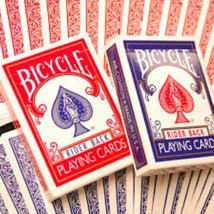 Mirage Magic Bicycle Card Deck - Poker Size Red or Blue Bicycle Playing ... - $9.50