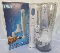 Braun Multiquick  200 watt HandBlender &amp; Chopper Model MR 430 HC Accesso... - $66.24 CAD