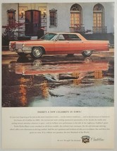 1964 Print Ad The 1965 Cadillac 4-Door Car with Turbo Hydra-Matic Transm... - £11.98 GBP