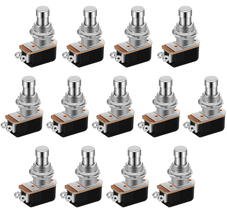 13Pcs SPST Momentary Soft Touch Foot Switch Normally Open 2 PIN Stomp - €41,67 EUR