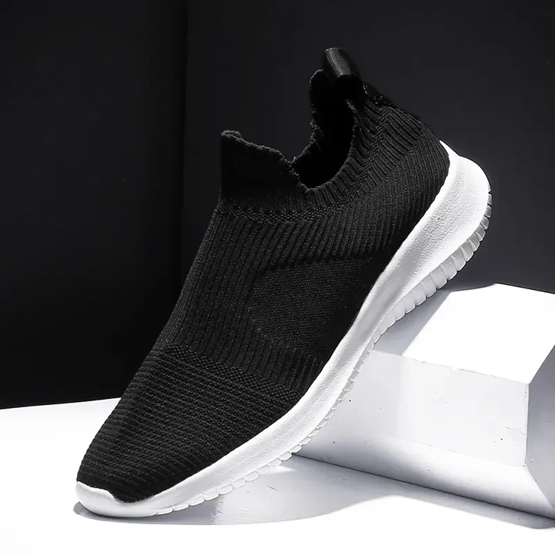 Sneakers for Men New Fashion  Knitting Light Summer  Designer Casual Mal... - £58.74 GBP