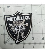 Embroidered Patch Metallica Raider Skull + Pit Boss Coffin - $8.59