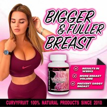 Bigger,Firmer &amp; Rounder Breast w/ Wild Hinojo Pills - Natural Breast Enlargement - £19.62 GBP