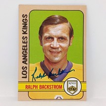 1972-73 Topps Ralph Backstrom Hockey Card Signed Auto Los Angeles Kings - £8.07 GBP