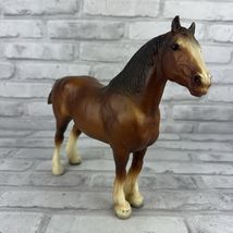 Breyer Model Horse Traditional CLYDESDALE MARE Chestnut Vintage - $26.24