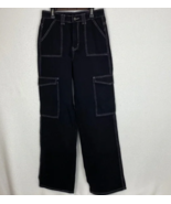 Women long tall gothic black jeans Junior size Medium NWOT SHEIN - $9.00