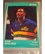 Karl Malone Utah Jazz 1990 Star Company   11-card Set  Factory Sealed - $13.27 CAD