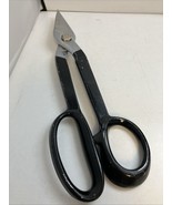 Vintage Gold Seal Professional Fabric Pattern 12” Long Shears Scissors - $87.94 CAD
