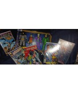The BATMAN COLLECTION/4-12in figures &amp;5 CLASSIC RARE COVERS.MINT CONDITI... - $1,218.36 MXN