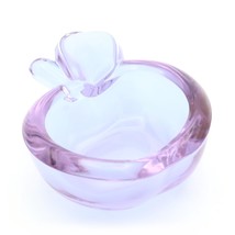 Murano Glass Ash Tray Apple – Blown Crystal Trinket Tray - Vintage Home ... - $83.85