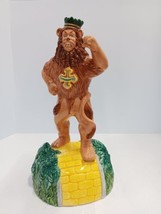The Wizard Of Oz Cowardly Lion Musical Box Enesco Iconic Tune Golden Brick Road - £18.70 GBP