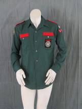 Punk Rock Boy Scout Shirt - Punk Rock Patches Homemade - Men&#39;s Large - $59.00