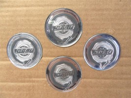 4 Pcs OEM For Chrysler Wheel Center Caps Stick on Medallions Silver 2-1/8&quot; - $24.74