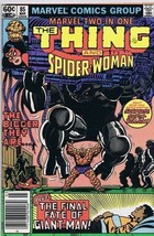 Marvel Two-in-One #85 ORIGINAL Vintage 1982 Thing Spider Woman - $12.86