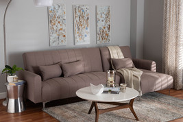 Jacoby Clay Fabric Upholstered Convertible Sleeper Sofa - $18,146.12 MXN