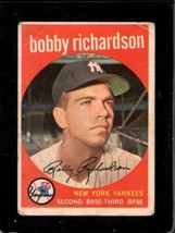 1959 Topps #76 Bobby Richardson Fair Yankees *NY4799 - £9.18 GBP