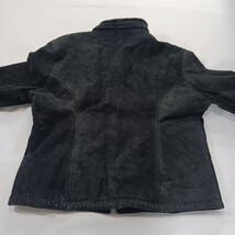 Vintage Learsi RN#79443 Women's L Black Stylish Design Genuine Leather Jacket image 14