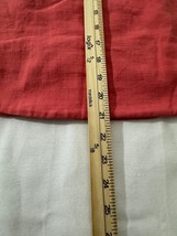 Nic + Zoe Women's Peach Rear Zipper Pull-On Skirt Size 12 Measured Waist 31" image 10