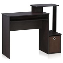 Furinno Econ Multipurpose Home Office Computer Writing Desk, regular, Dark Walnu - £70.56 GBP