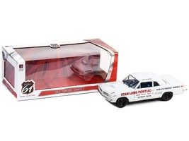 1963 Pontiac Tempest White with Blue Interior &quot;Stan Long Pontiac Detroit Michig - £126.26 GBP