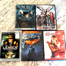 5 DVD Superhero Movie Lot: Xmen (2x), Dark Knight, Elektra, League Extraordinary - £11.55 GBP